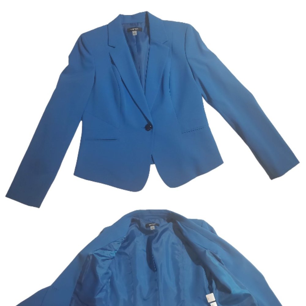 Nine West Blazer, 8, Turquoise Blue, New